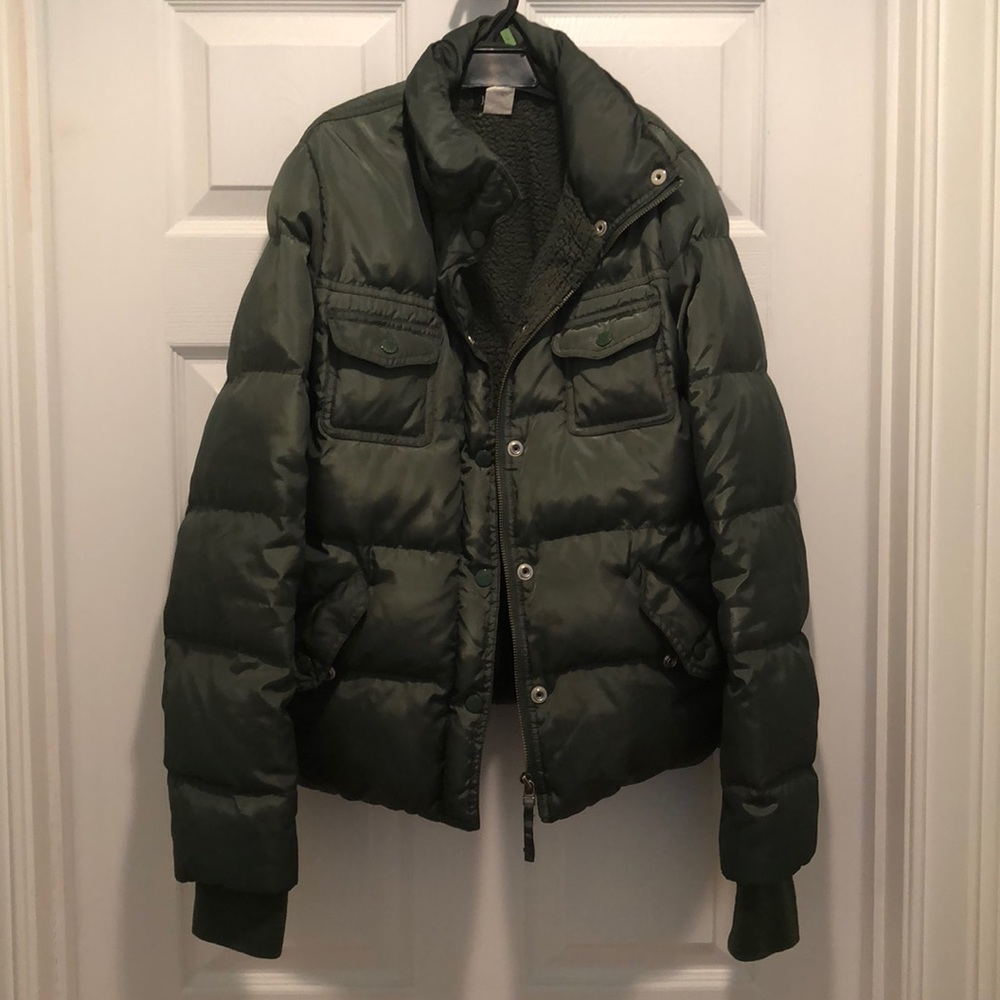 J. Crew puff winter jacket